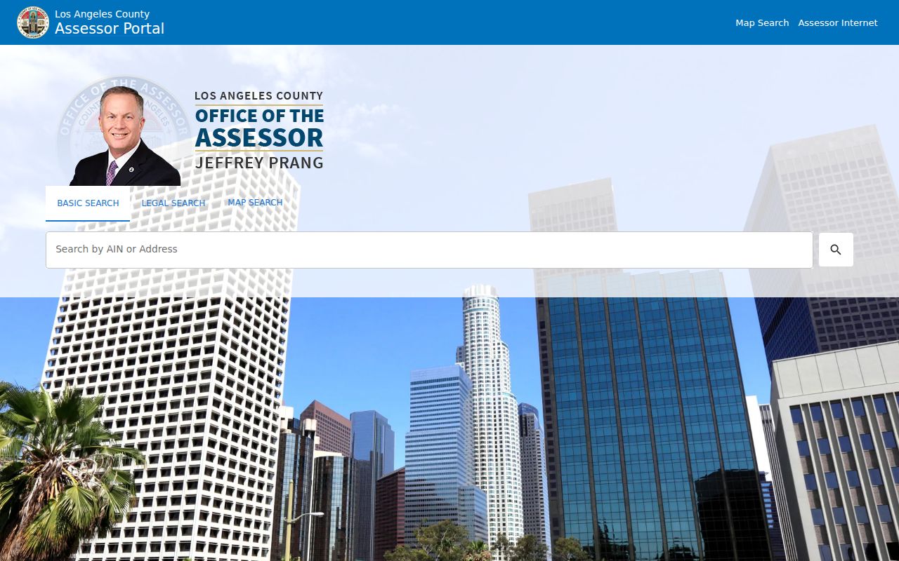 Torrance people search using the Los Angeles County Assessor Portal