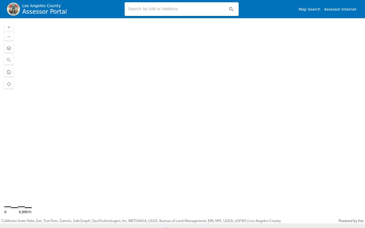 Torrance public records search in the Los Angeles County Assessor parcel map